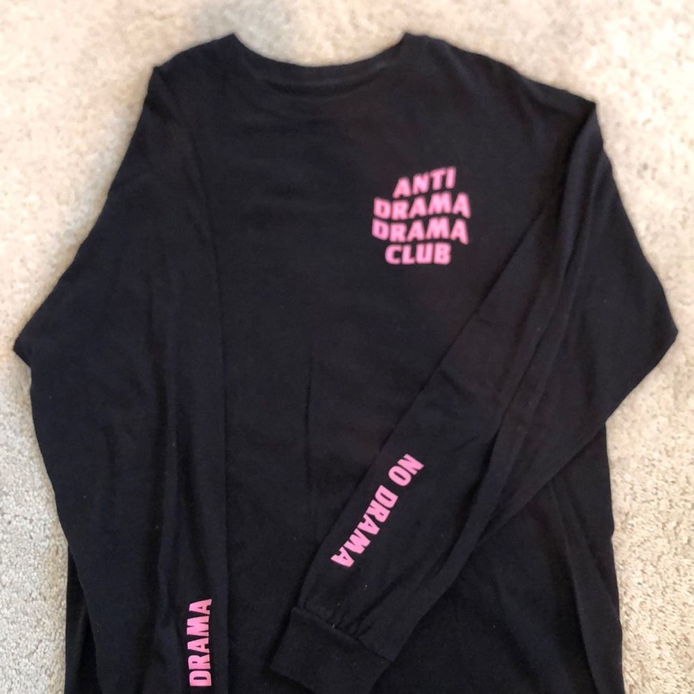 RIOT SOCIETY Long Sleeve “Anti Drama Drama Club” T-Shirt